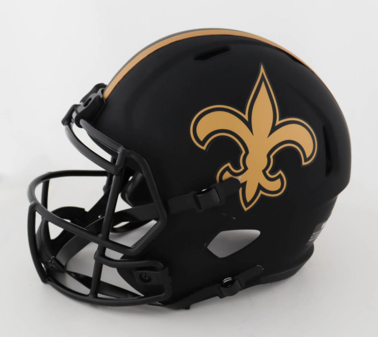 Casco Tamaño Completo Firmado e Inscrito por Drew Brees
