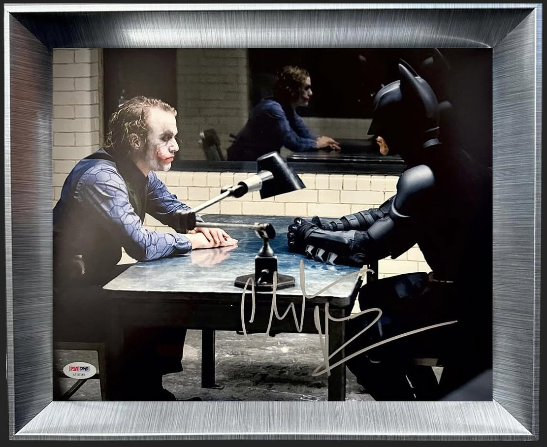 Fotografía 11x14” firmada por Christian Bale – Bruce Wayne / Batman