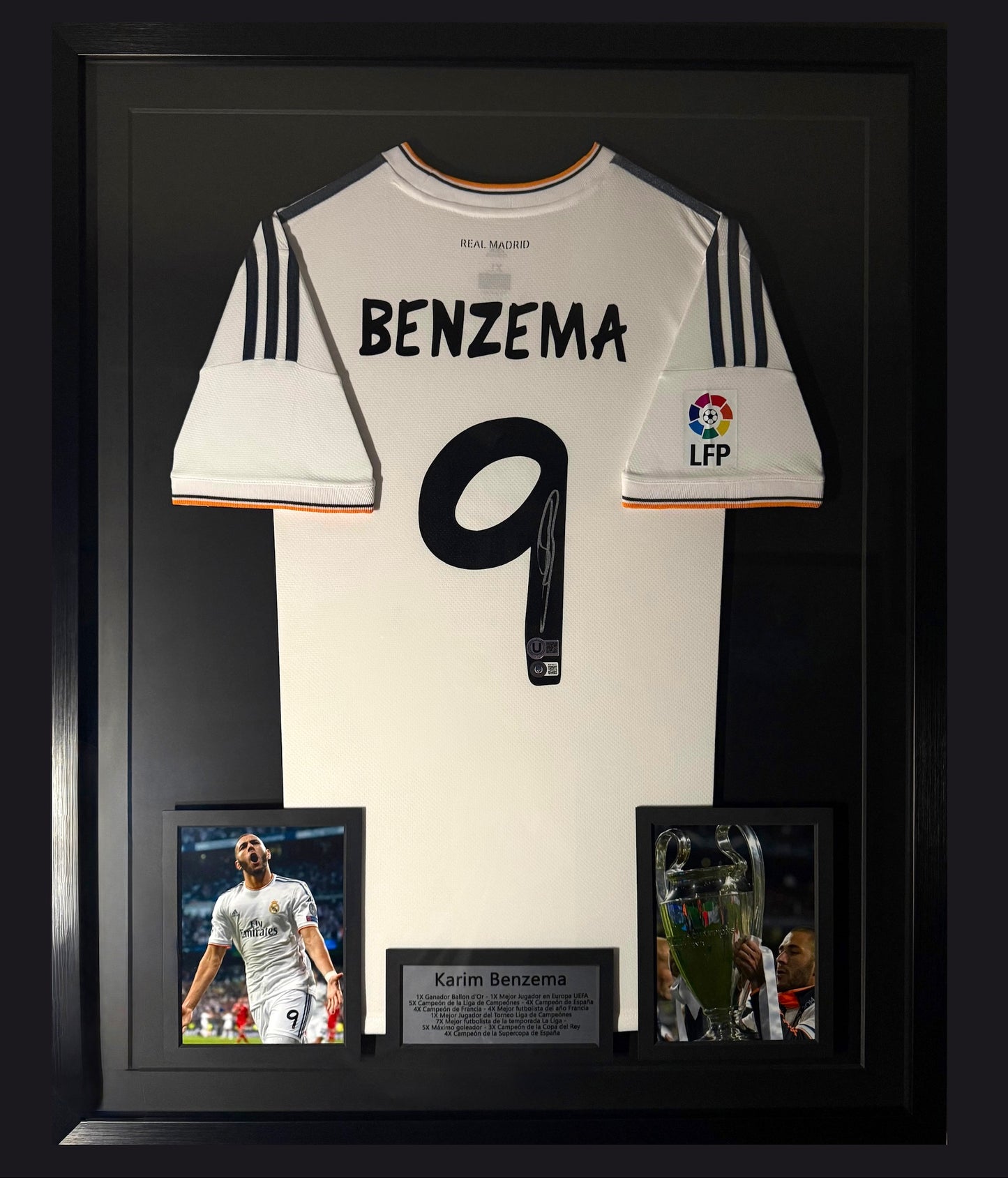 Jersey autografiado por Karim Benzema