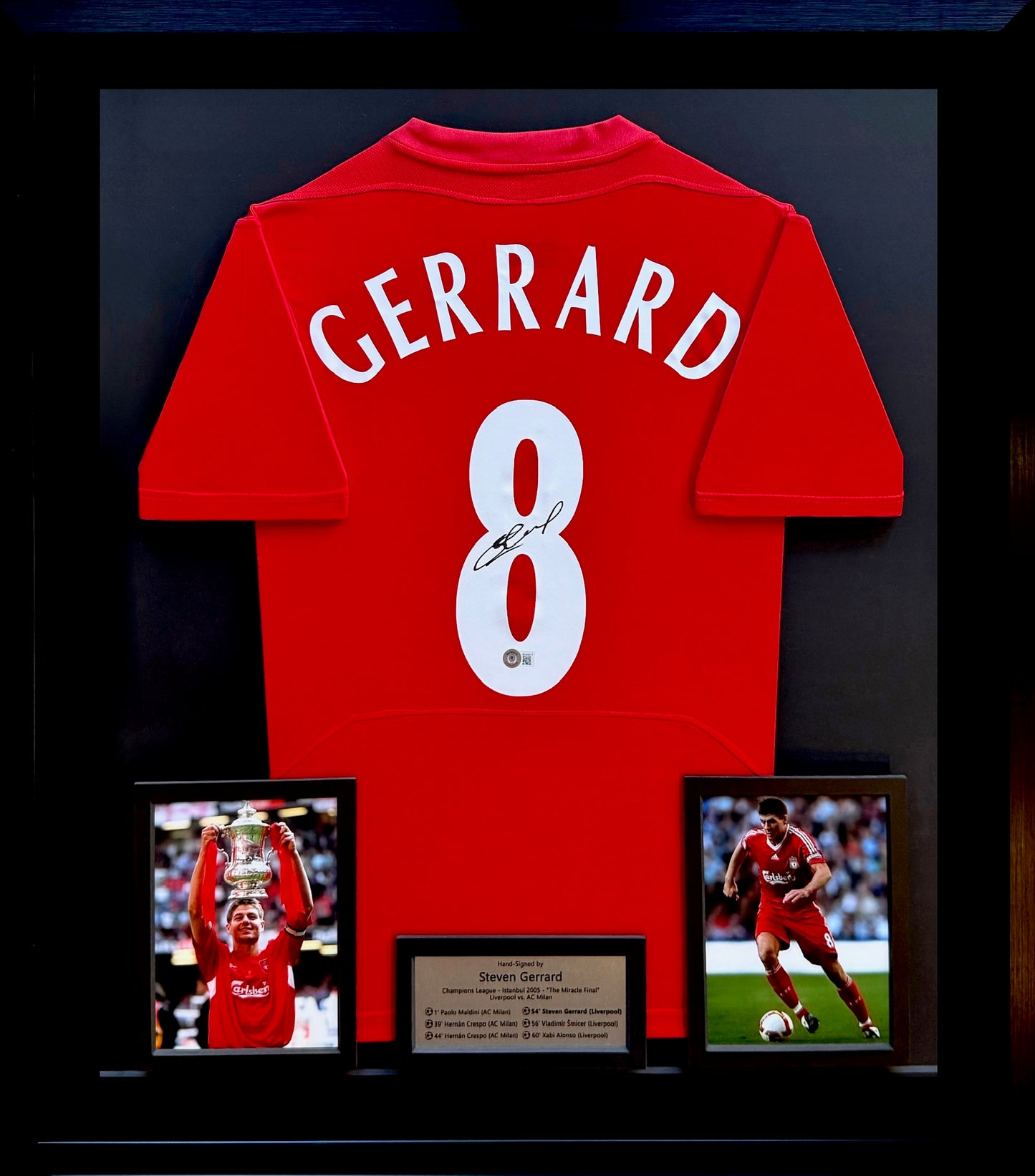 Jersey autografiado por Steven Gerrard