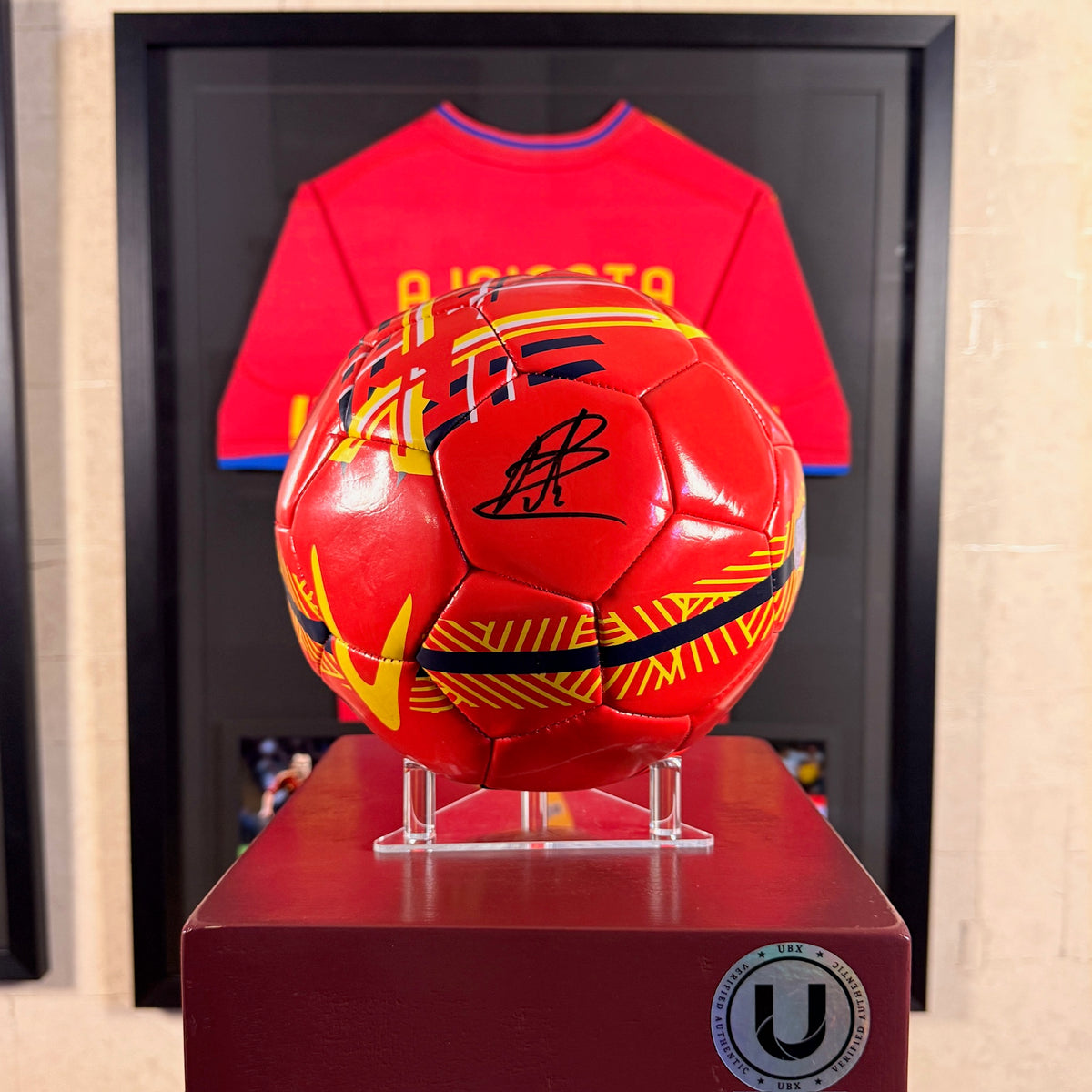 Pedri - Pelota Autografiada España