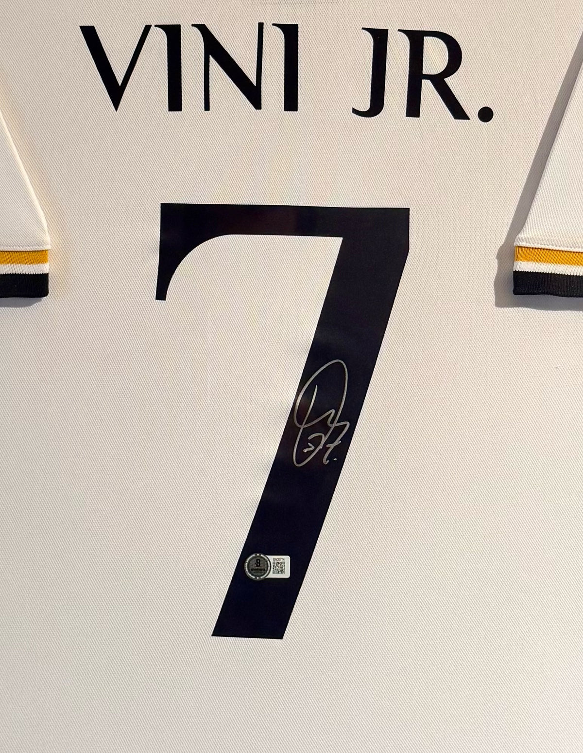 Vinicius Jr. - Jersey Autografiada Real Madid 2021-2022 Edición Especial