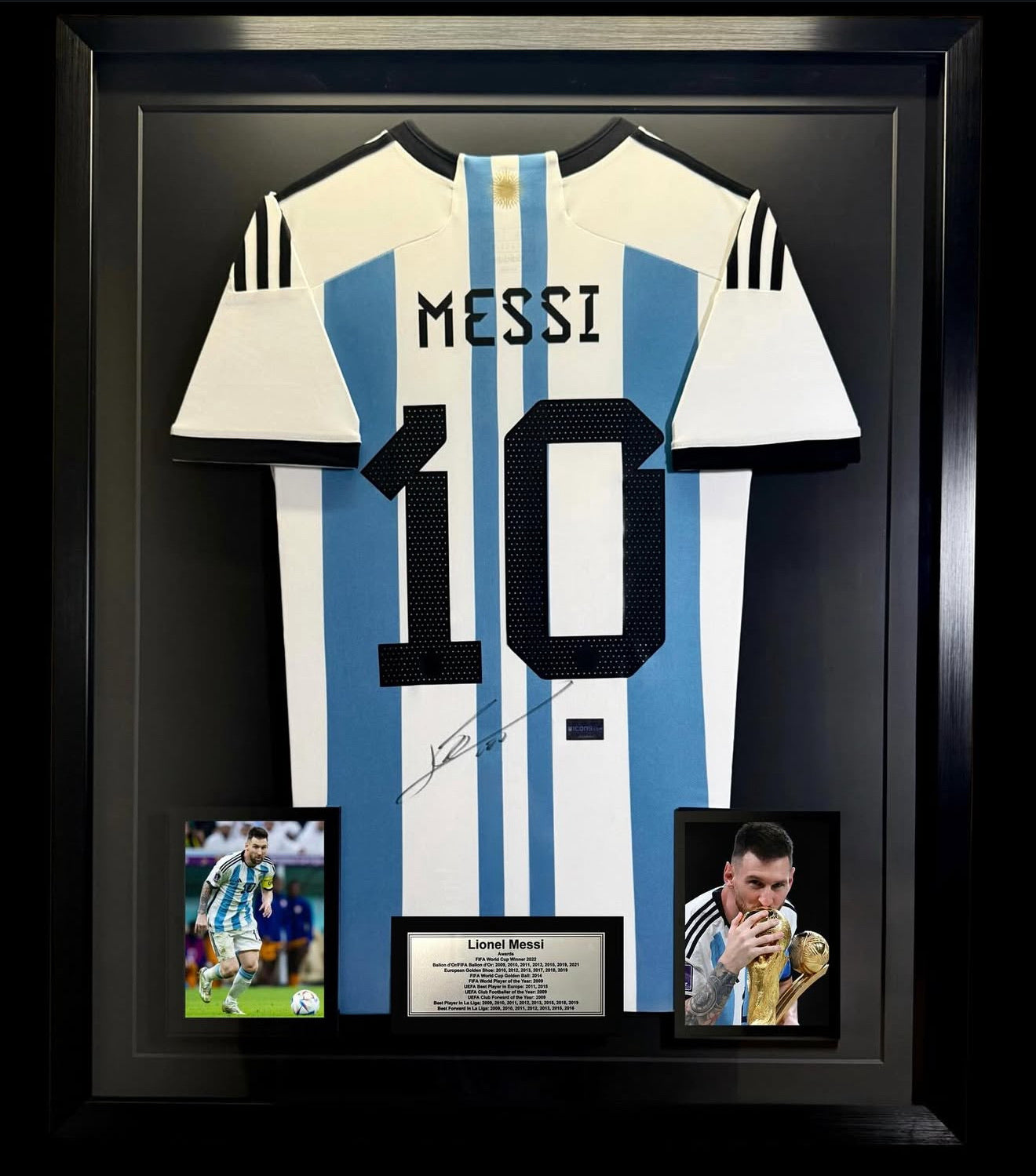 Camisola autografiada por Lionel Andrés Messi
