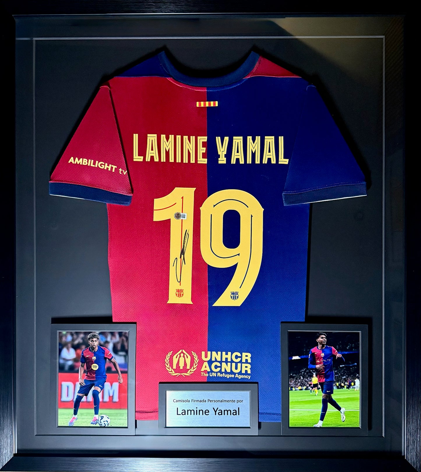 Jersey Autografiado por Lamine Yamal