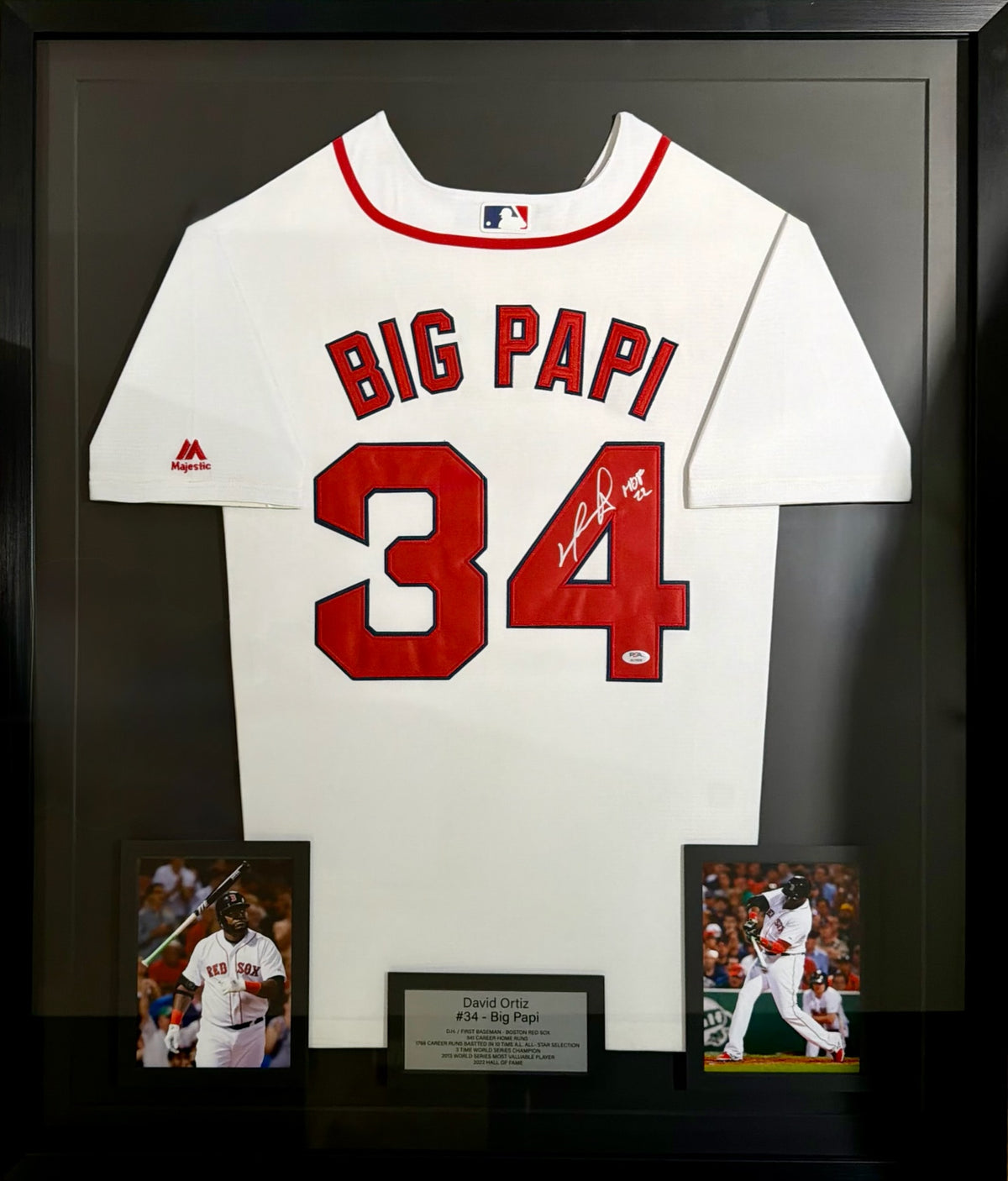 Big Papi - Jersey Autografiada Boston Red Sox