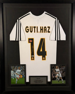 Guti. Haz - Jersey Autografiada Real Madrid