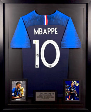 Kylian Mbappé - Jersey Autografiada Francia 2018