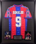Ronaldo Nazario - Jersey Autografiada Barcelona