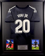 Vinicius Jr. - Jersey Autografiada Real Madid Negra