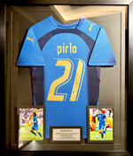 Andrea Pirlo - Jersey Autografiado Italia 2006