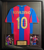 Ronaldinho - Jersey Autografiada FC Barcelona