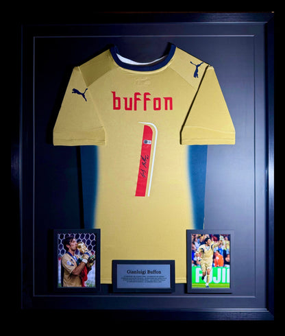 Gianluigi Buffon - Jersey Autografiada 2006 Dorada