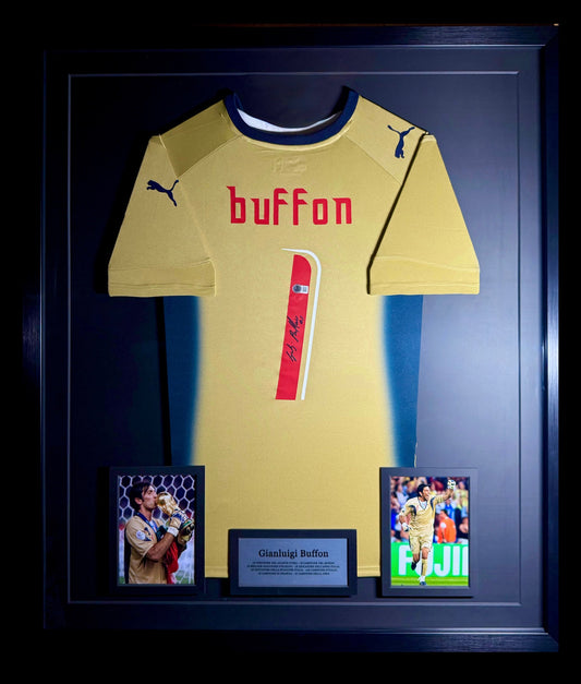 Camisola de Italia 2006 autografiada por Gigi Buffon