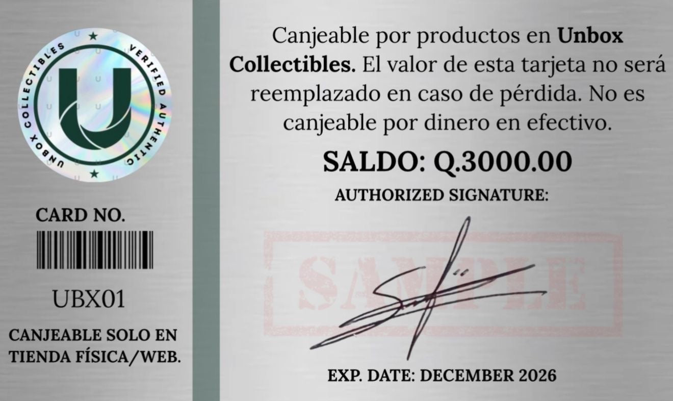 Gift Card - Q.3,000.00