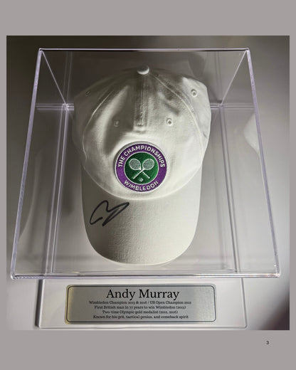 Andy Murray - Gorra Autografiada
