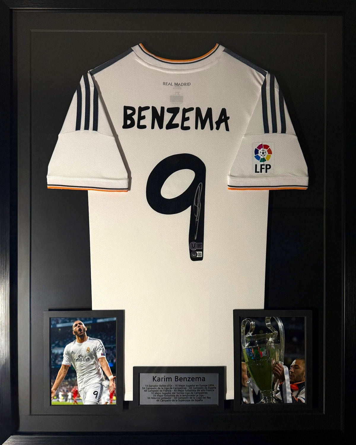 Karim Benzema - Jersey Autografiada Real Madrid