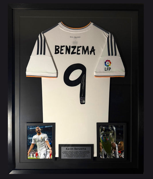 Jersey autografiado por Karim Benzema