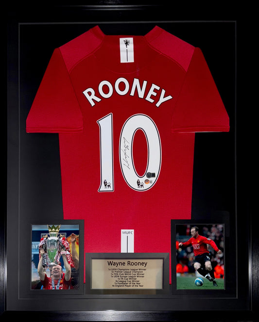 Jersey autografiado por Wayne Rooney