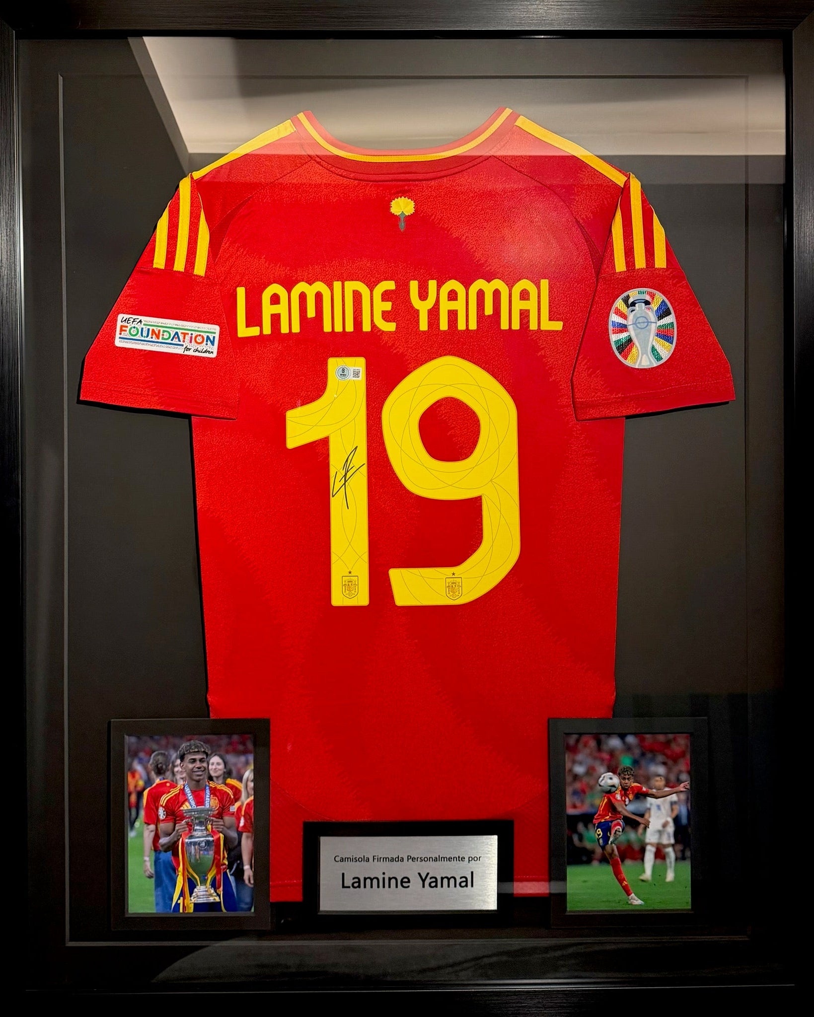Lamine Yamal - Jersey Autografiada