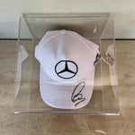 Lewis Hamilton - Gorra de F1 Autografiada Mercedez