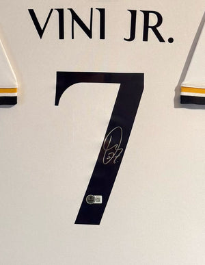 Vinicius Jr. - Jersey Autografiada Real Madid 2021-2022 Edición Especial