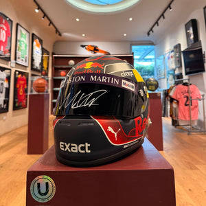 Max Verstappen - Casco Autografiado Full Size