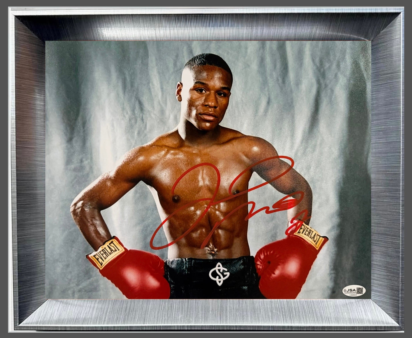 Foto autografiada por Floyd Joy Mayweather Jr. “Money”
