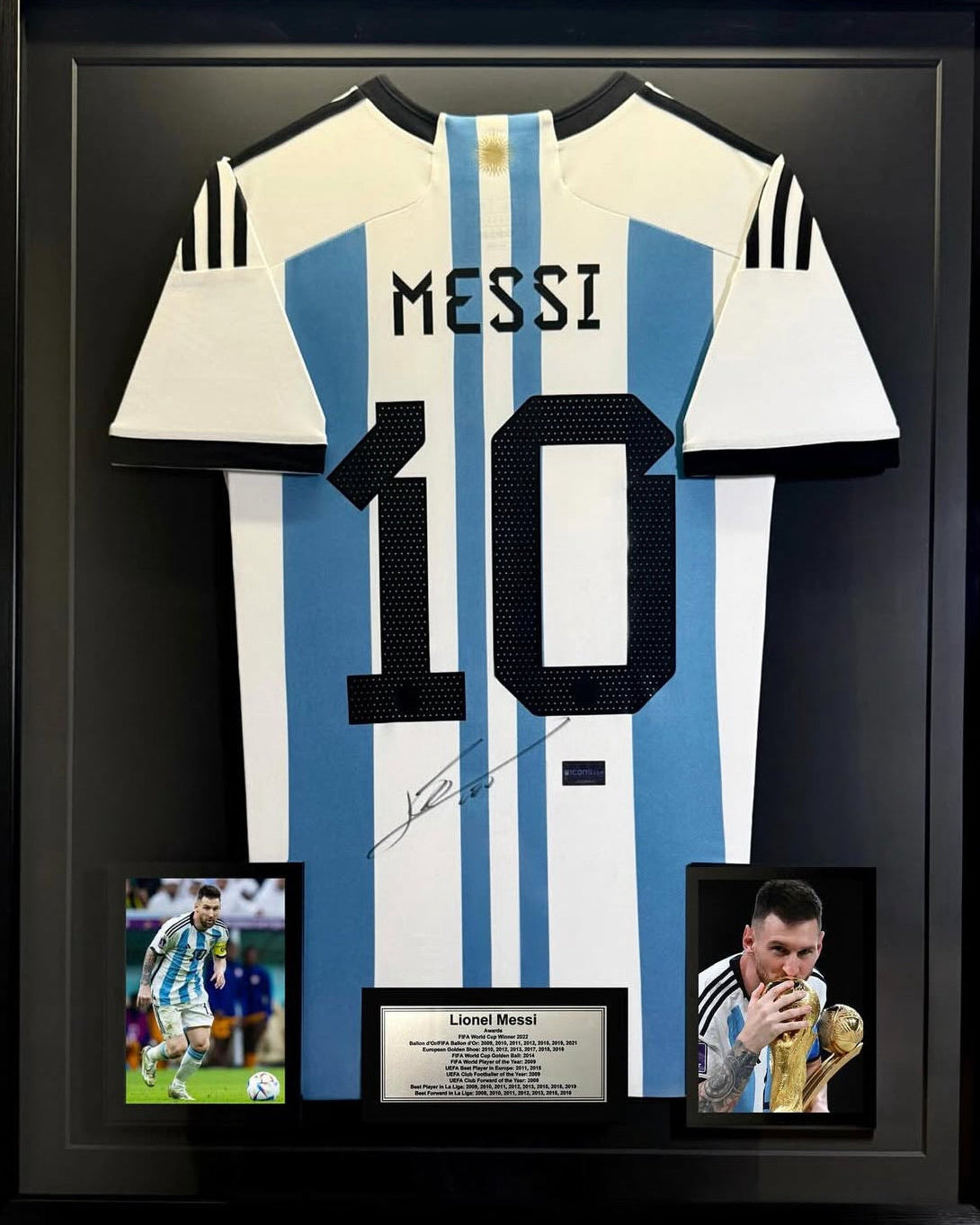 Lionel Messi - Jersey Autografiada Argentina 2022