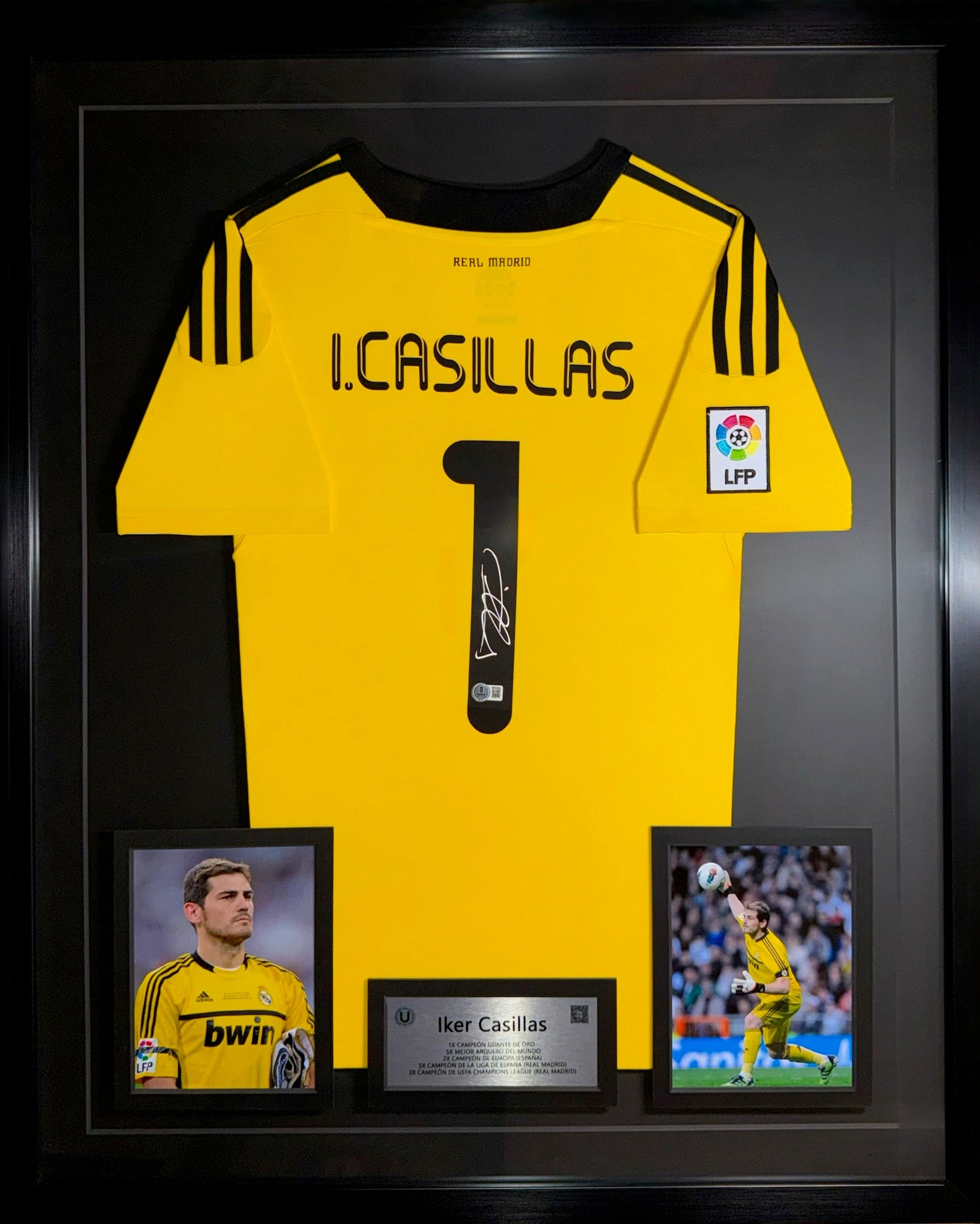 Iker Casillas - Jersey Autografiada Real Madrid