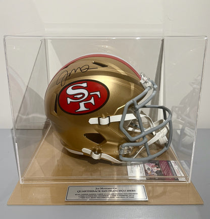 Joe Montana - Casco Autografiado