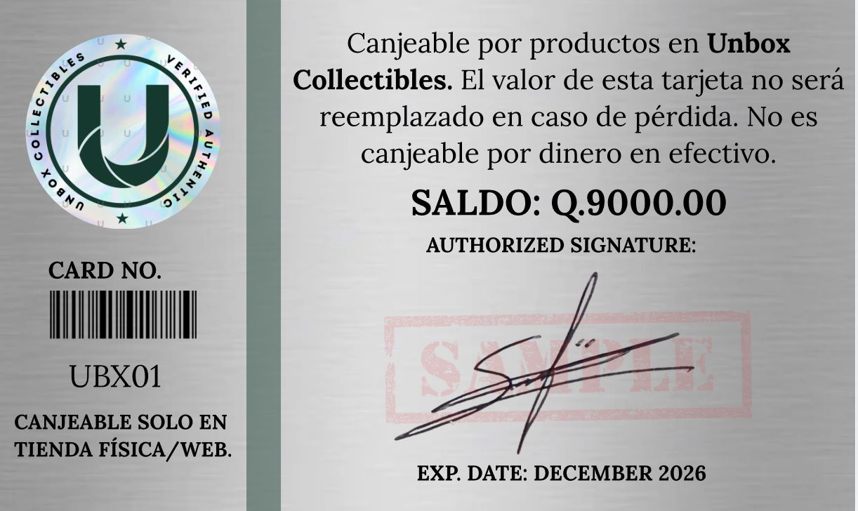 Gift Card - Q.9,000.00