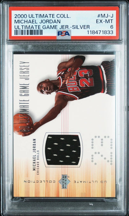 Michael Jordan - Memorabilia Usada en Juego