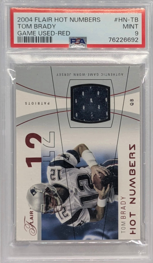 Tom Brady - Camisola Usada en Juego