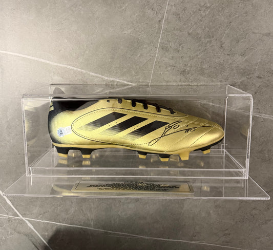 Taco firmado por Lionel Messi