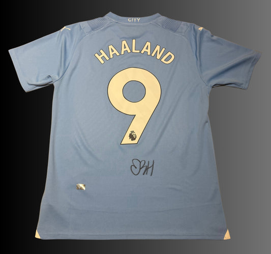 Camisola del Manchester City Firmada por Erling Haaland
