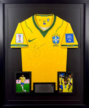 Dani Alves - Jersey Autografiada Brasil