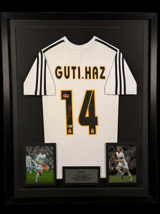 Guti. Haz - Jersey Autografiada Real Madrid