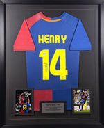 Thierry Henry - Jersey Autografiado Barcelona