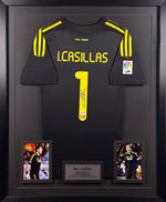 Iker Casillas - Jersey Autografiada Real Madrid Negra