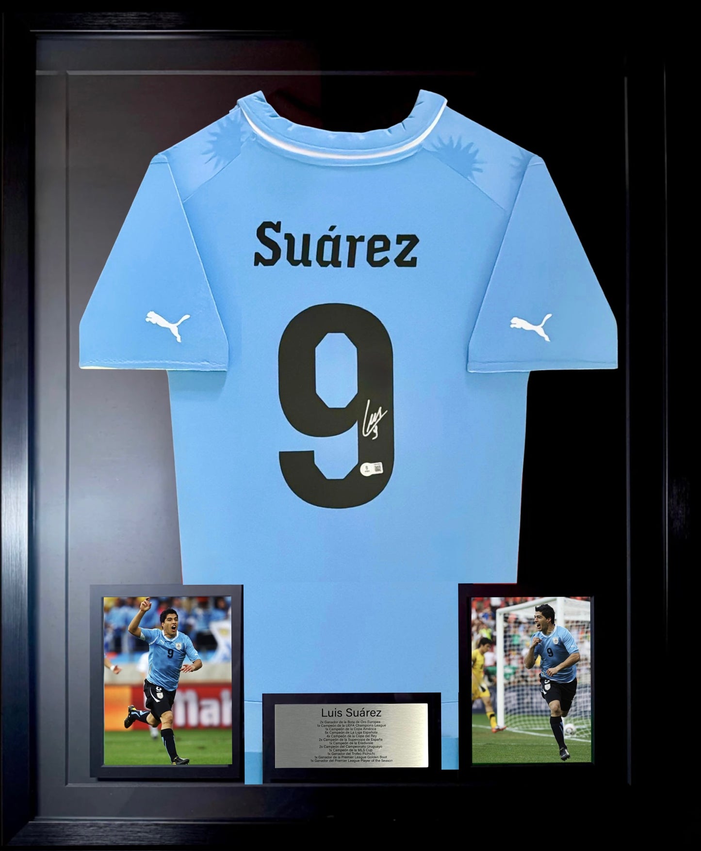 Luis Suárez - Jersey Autografiada Uruguay
