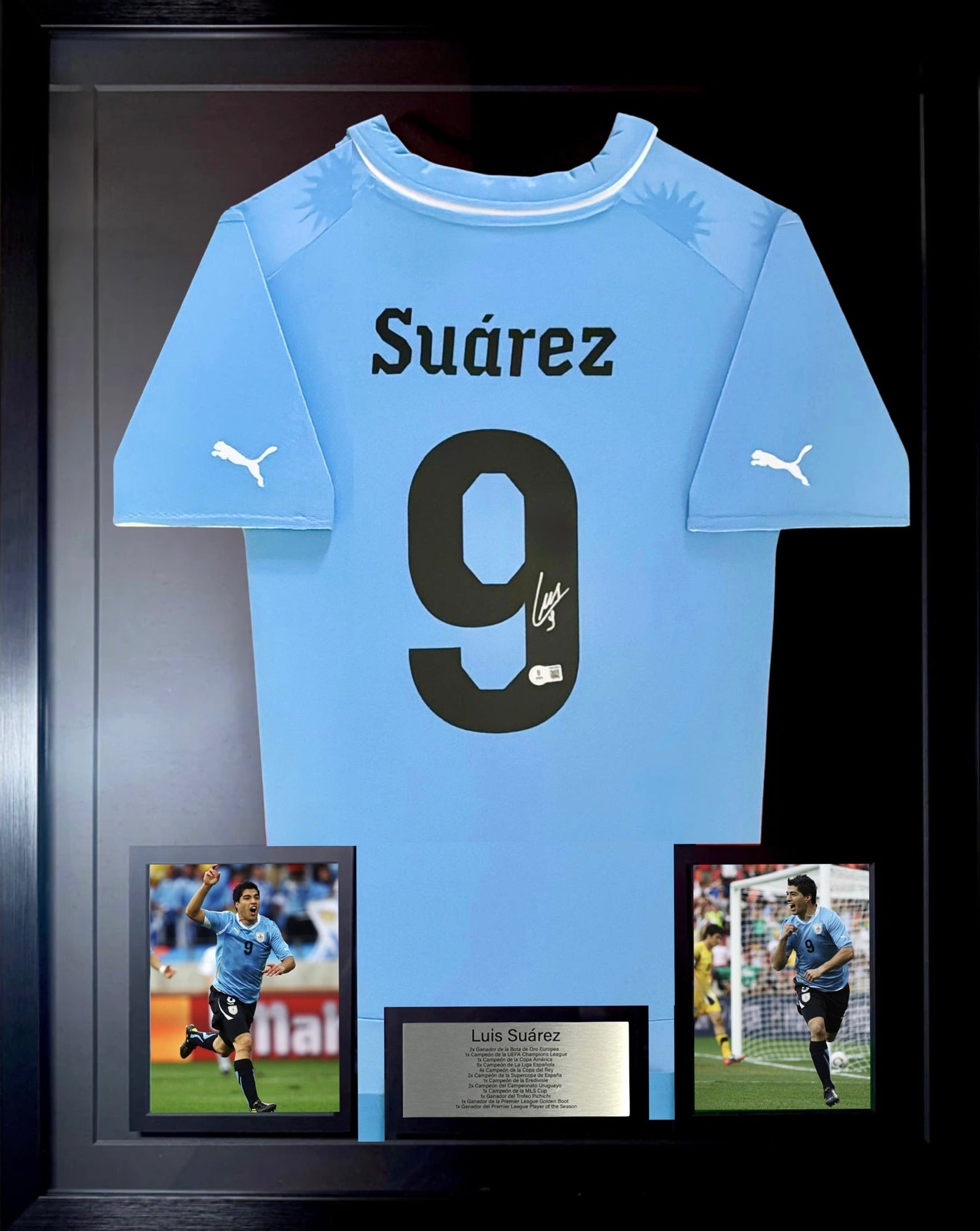 Luis Suárez - Jersey Autografiada Uruguay