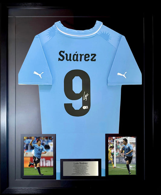 Luis Suárez - Jersey Autografiada Uruguay