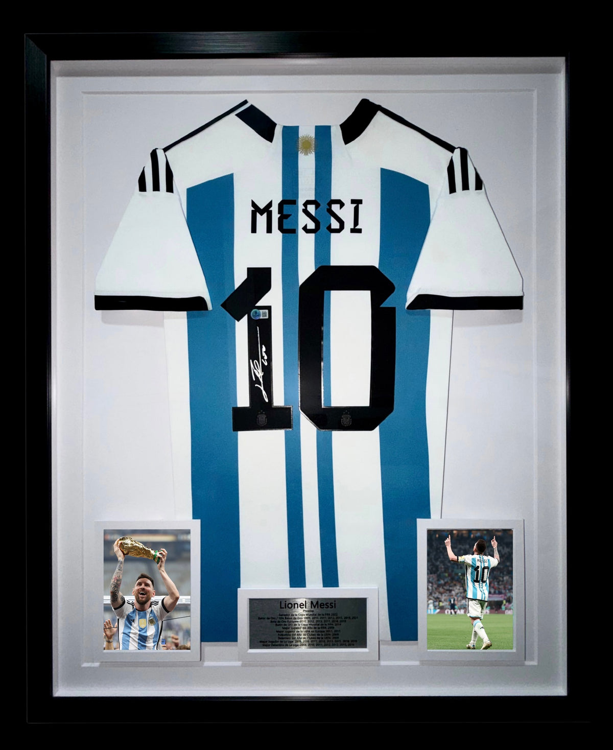 Lionel Messi - Jersey Autografiada Argentina 2022
