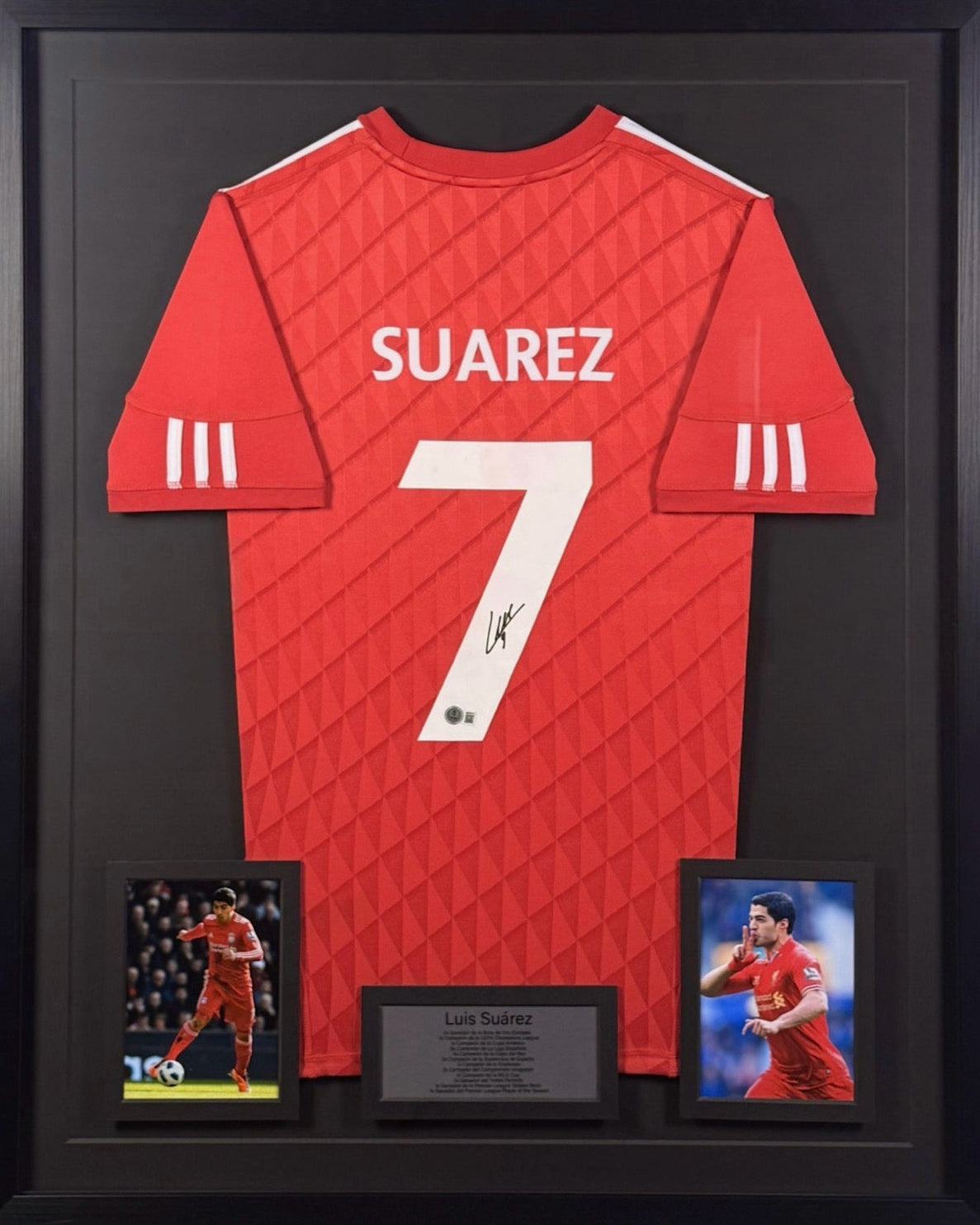 Luis Suárez - Jersey Autografiada Liverpool
