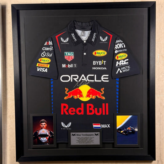Max Verstappen - Jersey Autografiada Red Bull