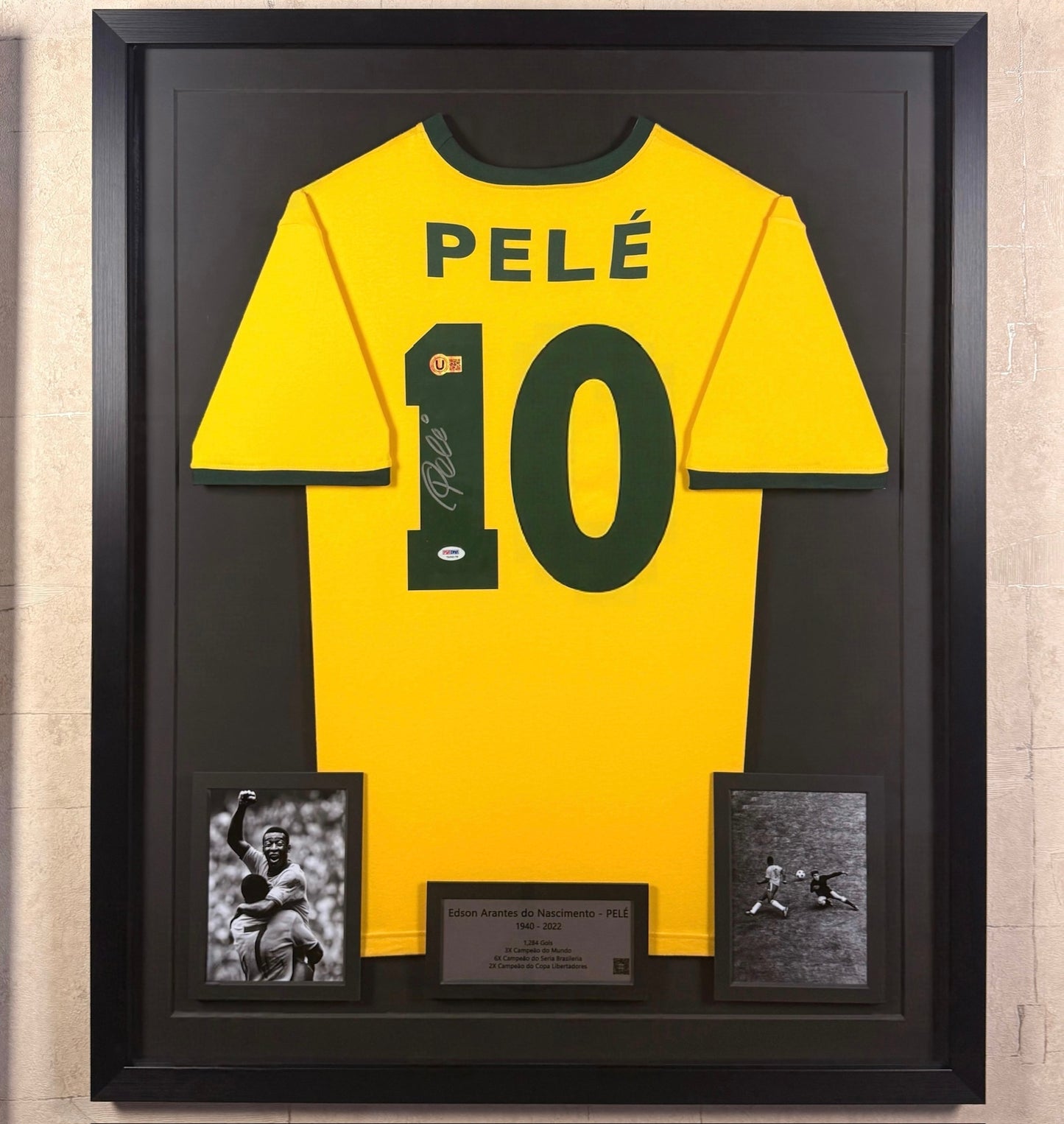 Pelé - Jersery Autografiado Brasil