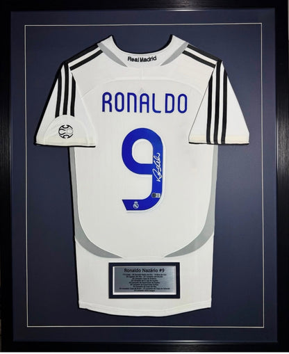 Ronaldo Nazário - Jersey Autografiada Real Madrid