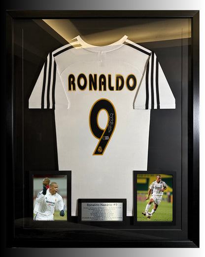 Ronaldo Nazário - Jersey Autografiada Real Madrid