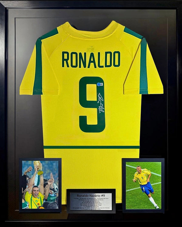 Ronaldo Nazário - Jersey Autografiada Brasil