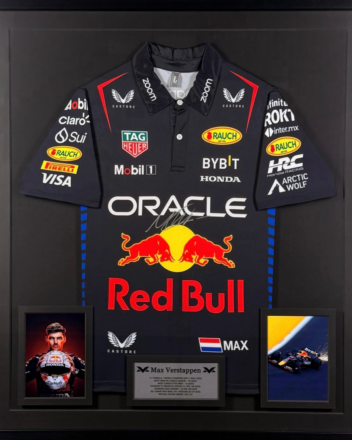 Max Verstappen - Jersey Autografiada Red Bull